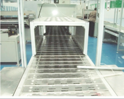 Chain plate line