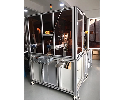 Assembly, testing and packaging machine